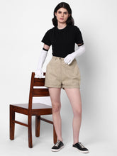 Women's Antibacterial Cotton Full Hand Gloves - Pack of 1 Pair